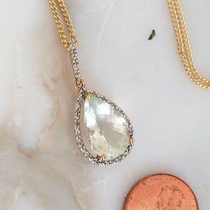 *Topaz* Genuine Stone Pendant